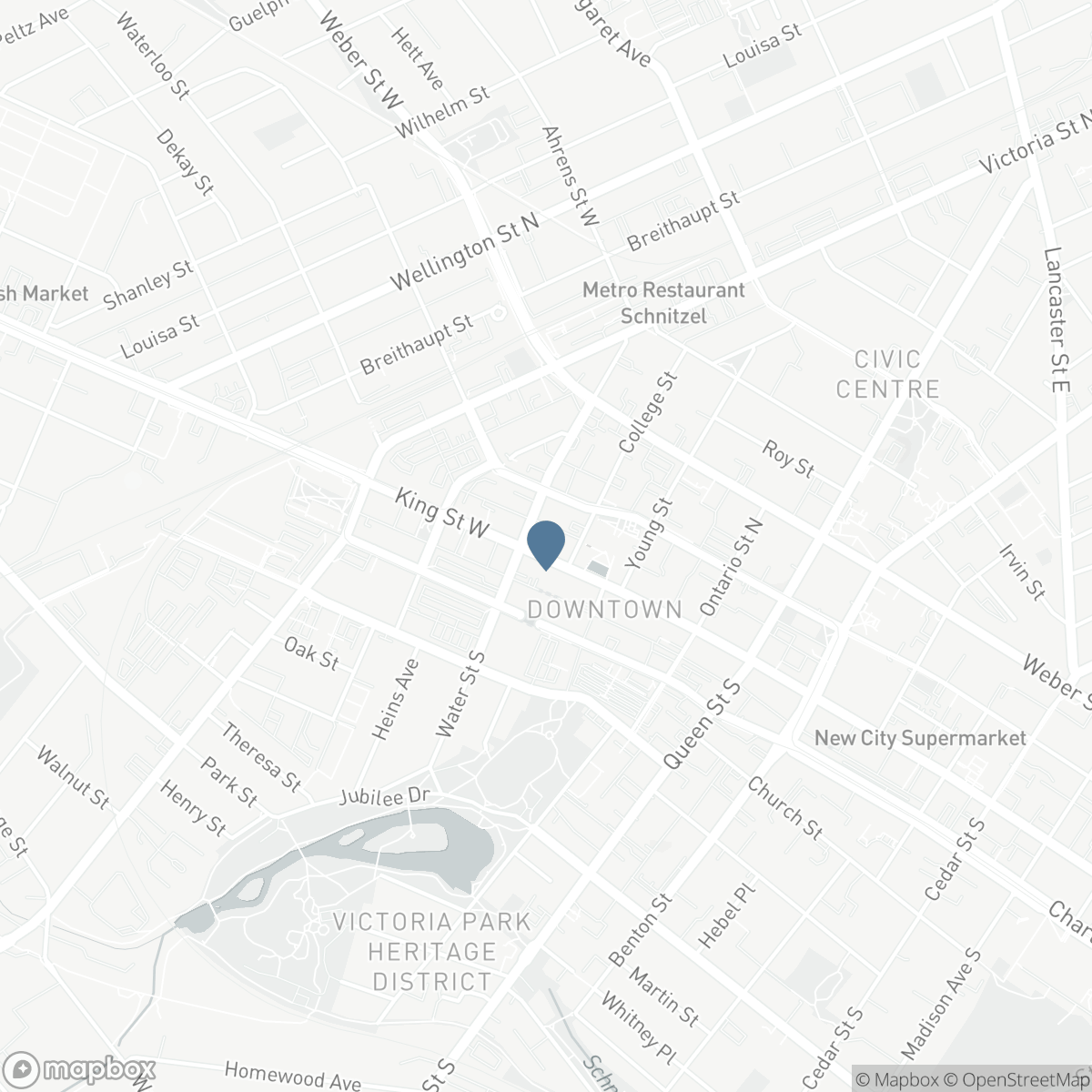 276 KING Street W Unit# 213, Kitchener, Ontario N2G 1B6